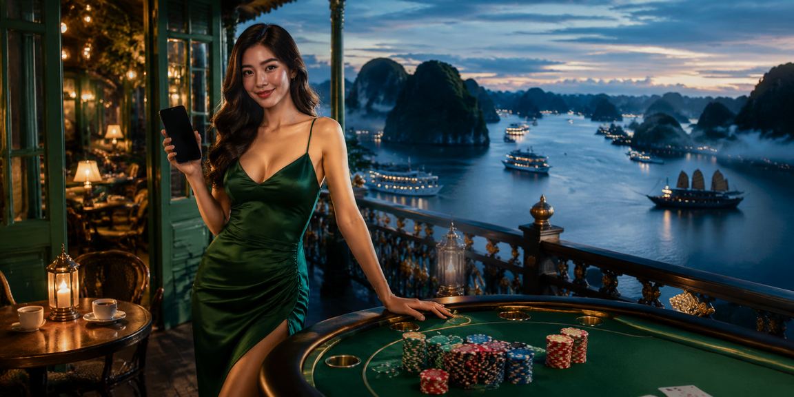 Người chơi xem lịch đấu và đặt cược tại Hạ Long