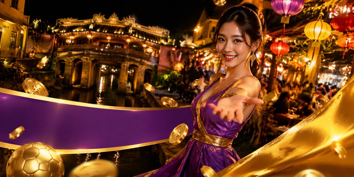 Người dùng Hội An nhận cashback và kiểm tra ưu đãi hoàn tiền tại chợ đêm