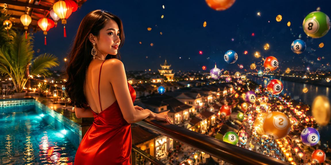 Người dùng Huế tra kết quả xổ số và xem lịch quay tại chợ đêm trên điện thoại
