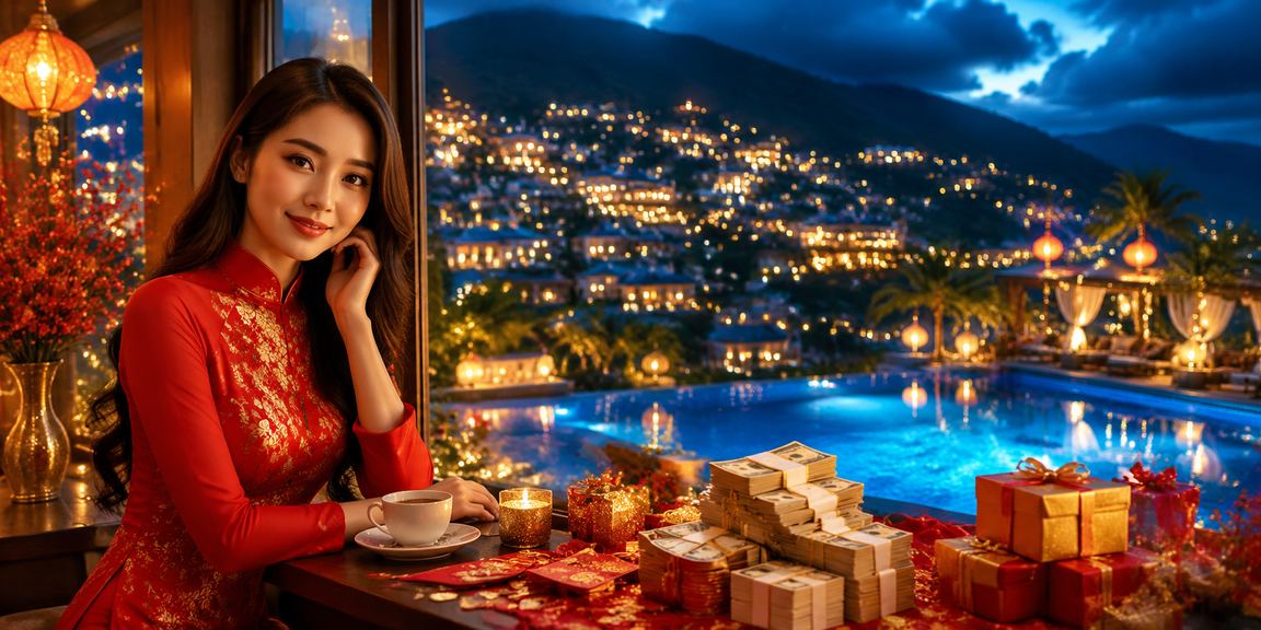 Người phụ nữ trong trang phục áo dài nhận cashback và ưu đãi hoàn tiền tại Sapa